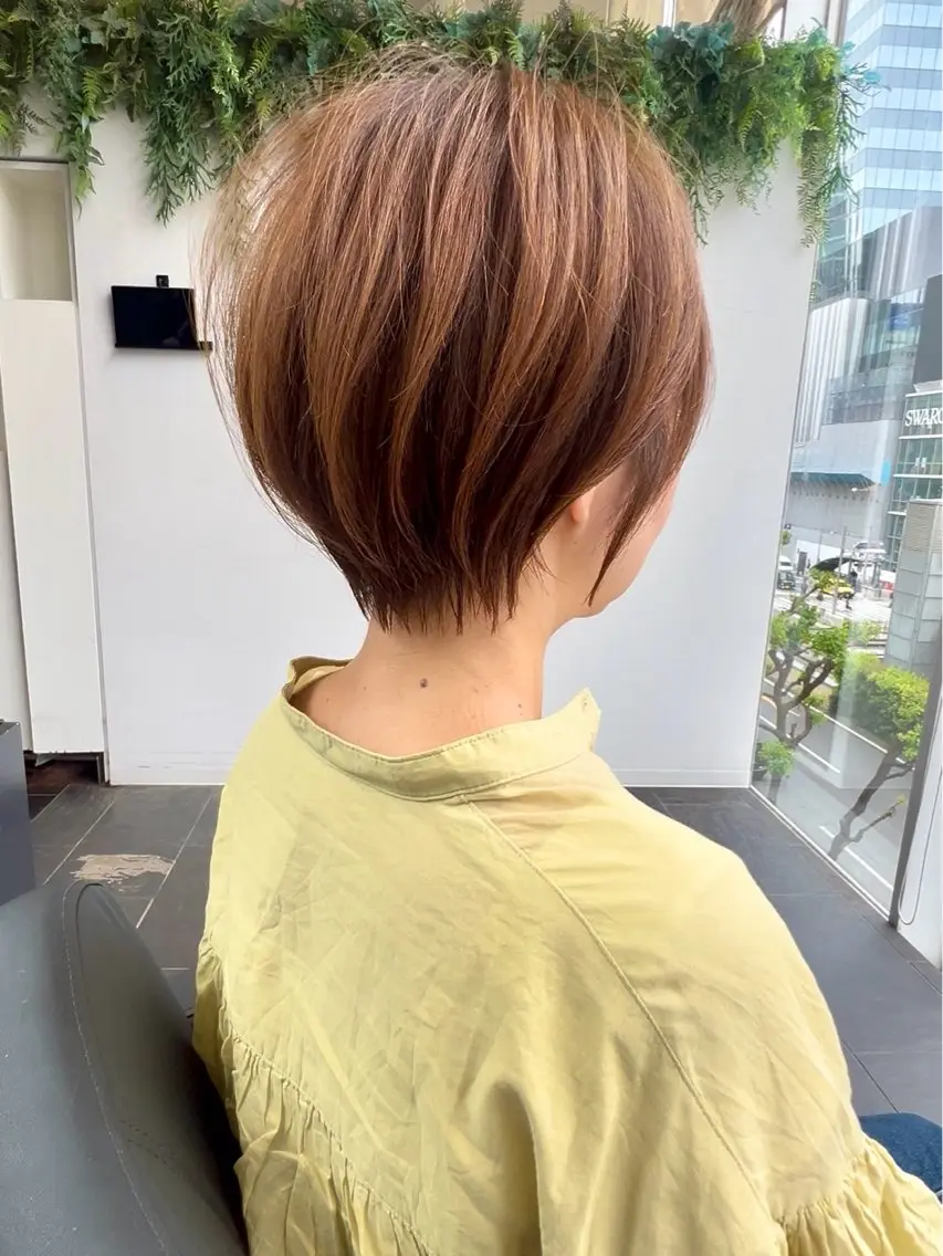 ショート 上野 竜馬のヘアスタイル