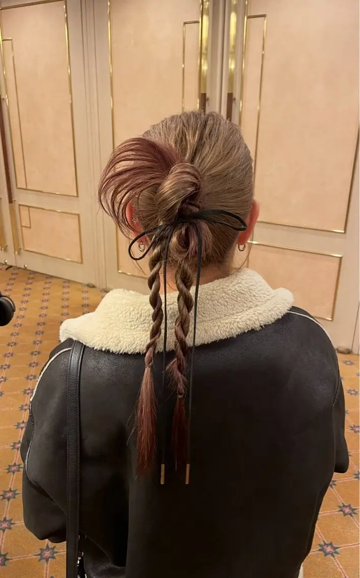 ロング ヘアアレンジ La Bonheur 🤍みう🤍のヘアスタイル