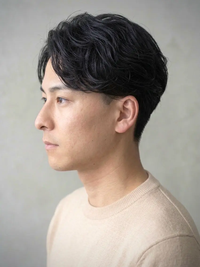 ショート パーマ 永橋 未知のヘアスタイル