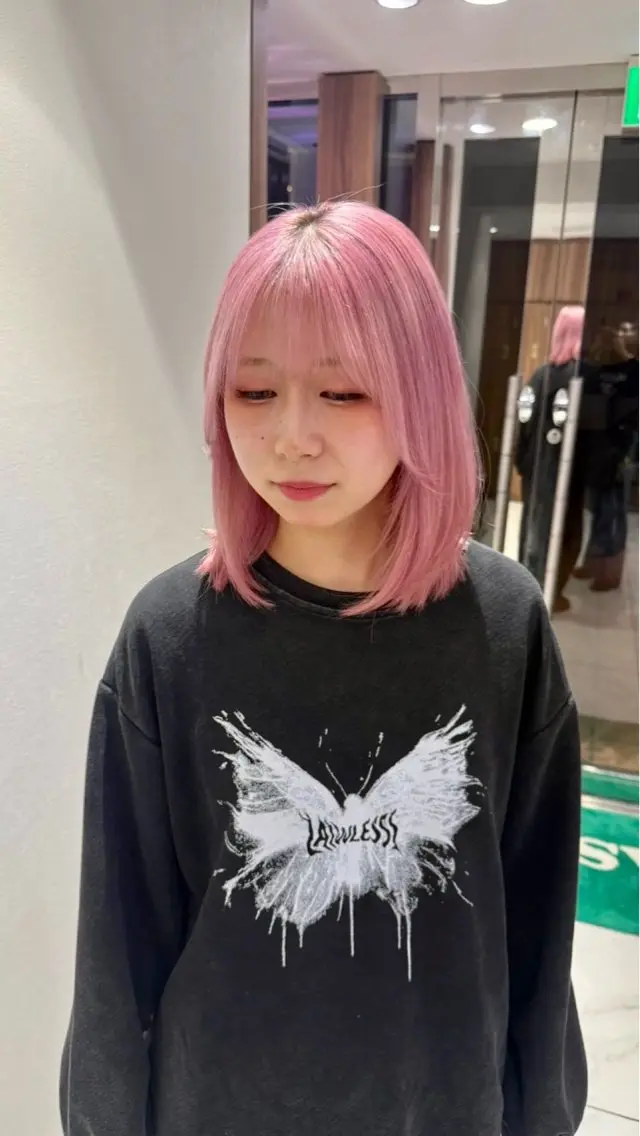 ミディアム カラー 桜新町/ Mea⭐︎のヘアスタイル