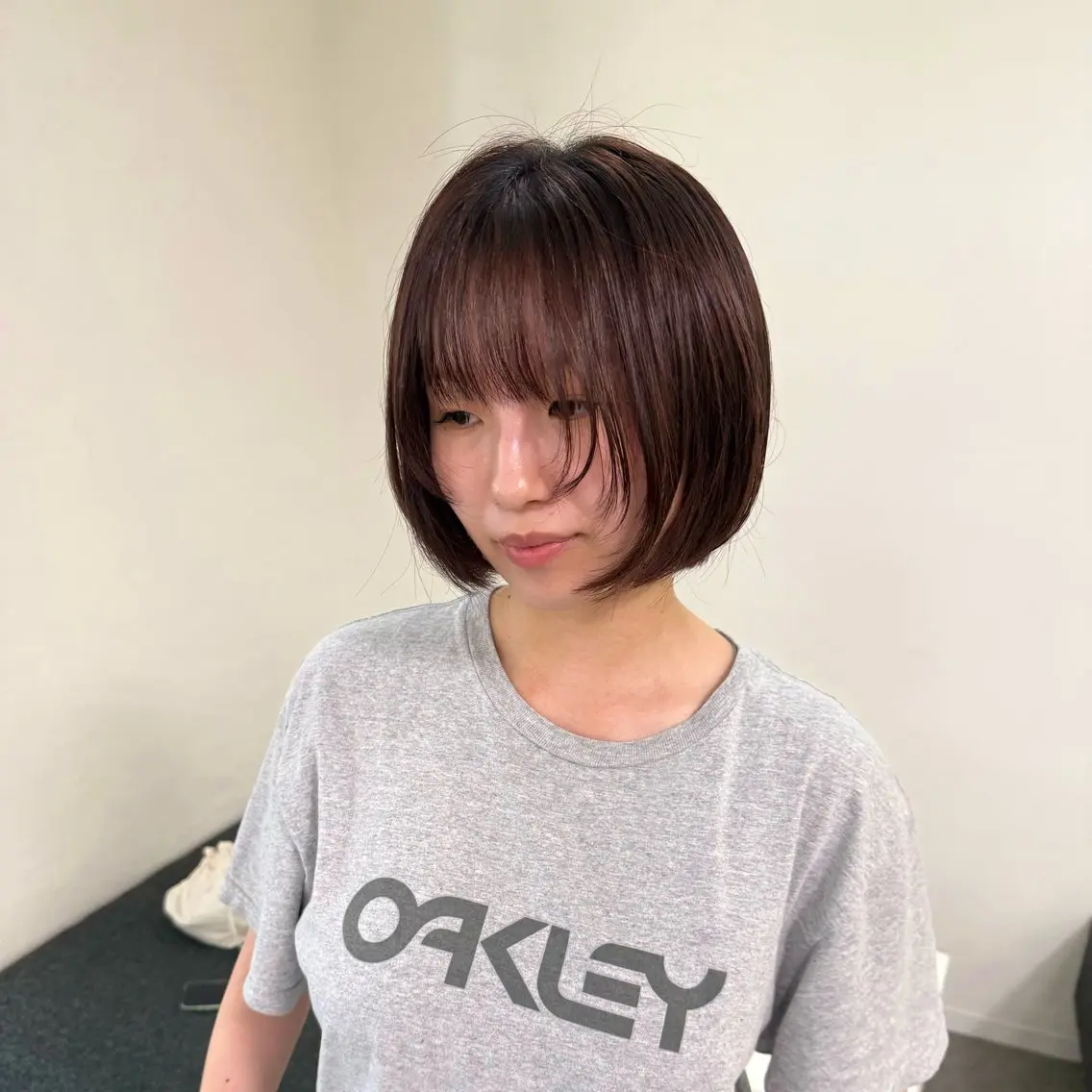 ショート カラー Himena🎀 ハイトーン/デザインのヘアスタイル