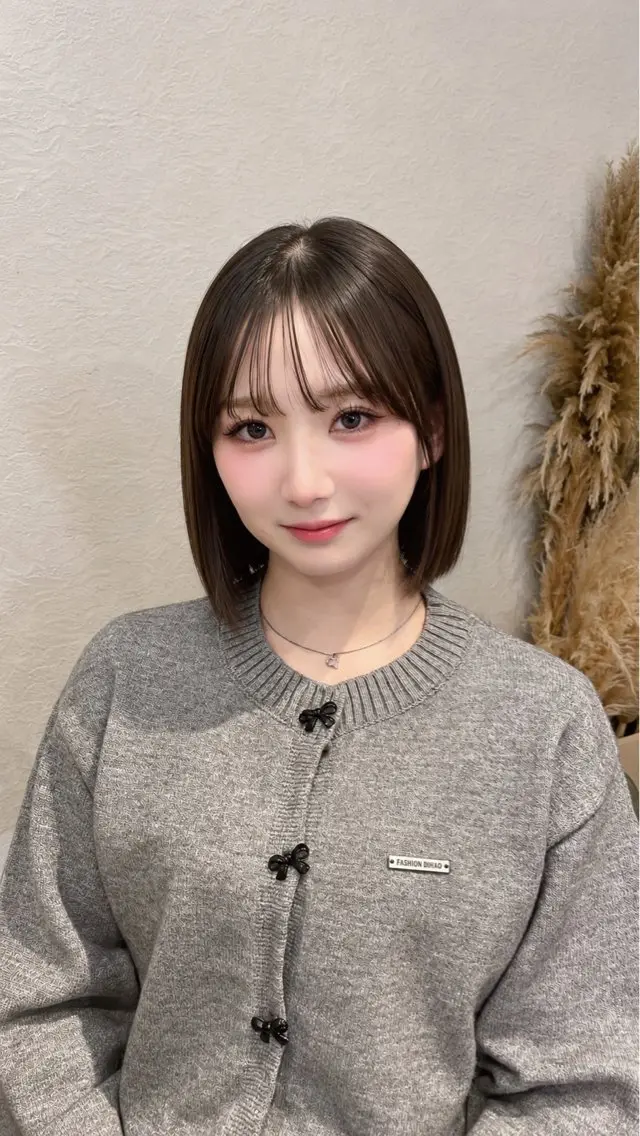 ショート 髪質改善 カット トリートメント 似合わせカット/ 顔周りカット/まりなのヘアスタイル