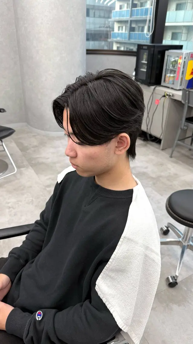 メンズ カット パーマ 韓国メンズヘア 🌙NANAMIのヘアスタイル