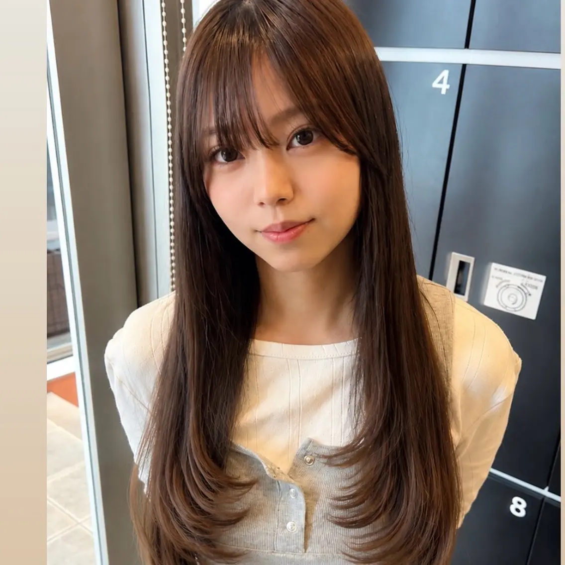 【垢抜け✂️】カット+透明感カラー+カラーエステの写真