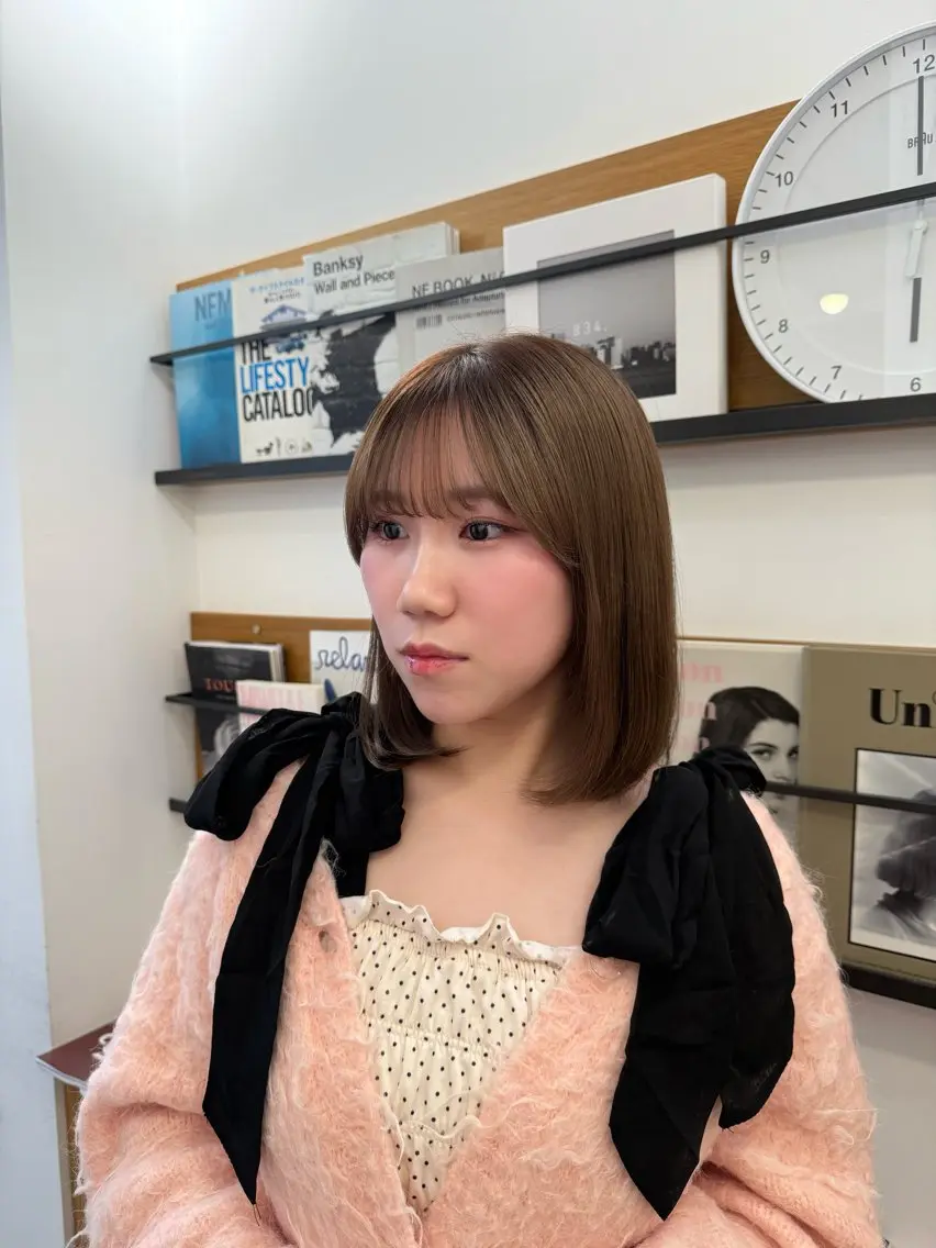 ミディアム 似合わせカット カット 仙台/透明感カラー /chihiroのヘアスタイル