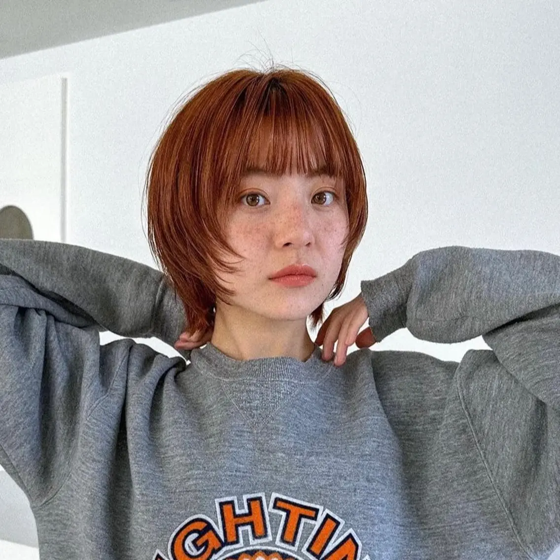 ミディアム ボブ レイヤーカット 似合わせカット ウルフカット ウルフレイヤー ルナ🌛 🛌のヘアスタイル