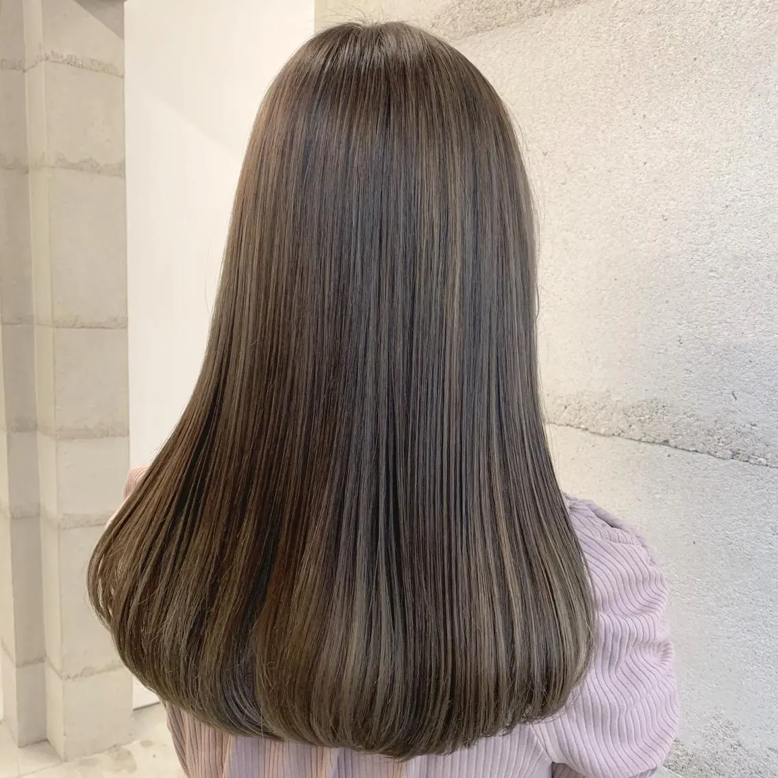 ロング カラー 縮毛矯正特化✂︎ YUKAのヘアスタイル