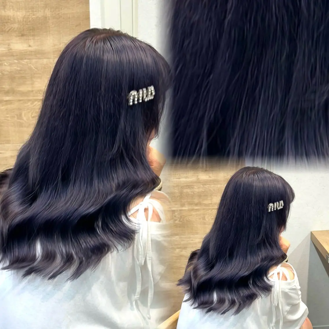 カラー 💖韓国カラー エクステmikotoのヘアスタイル