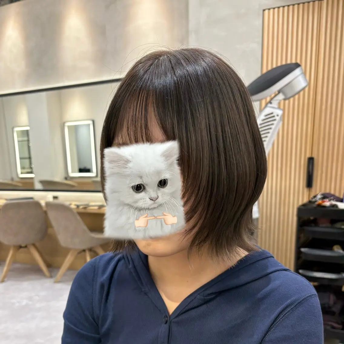 ショート YUI  艶カラー 🍓レイヤー　浦和のヘアスタイル