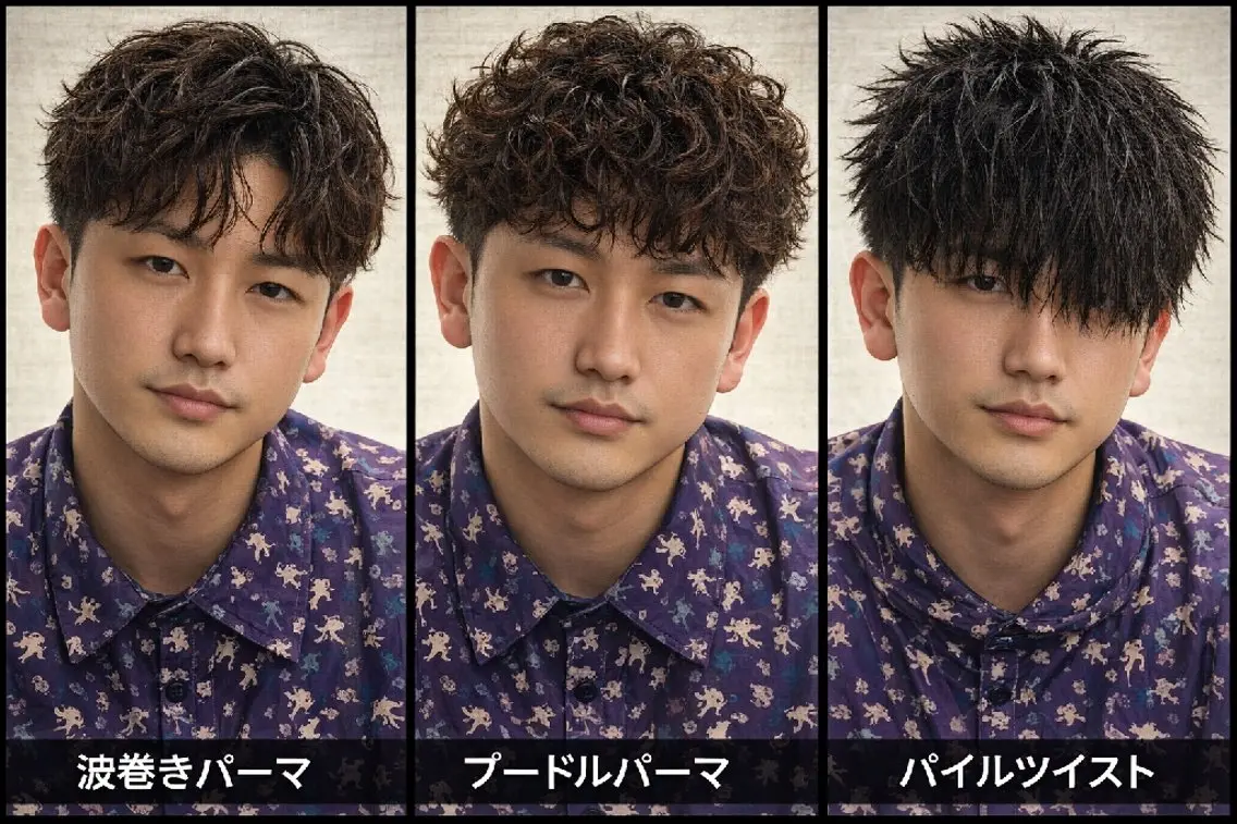 パーマ 撮影モデル 大澤 テオのその他イメージ