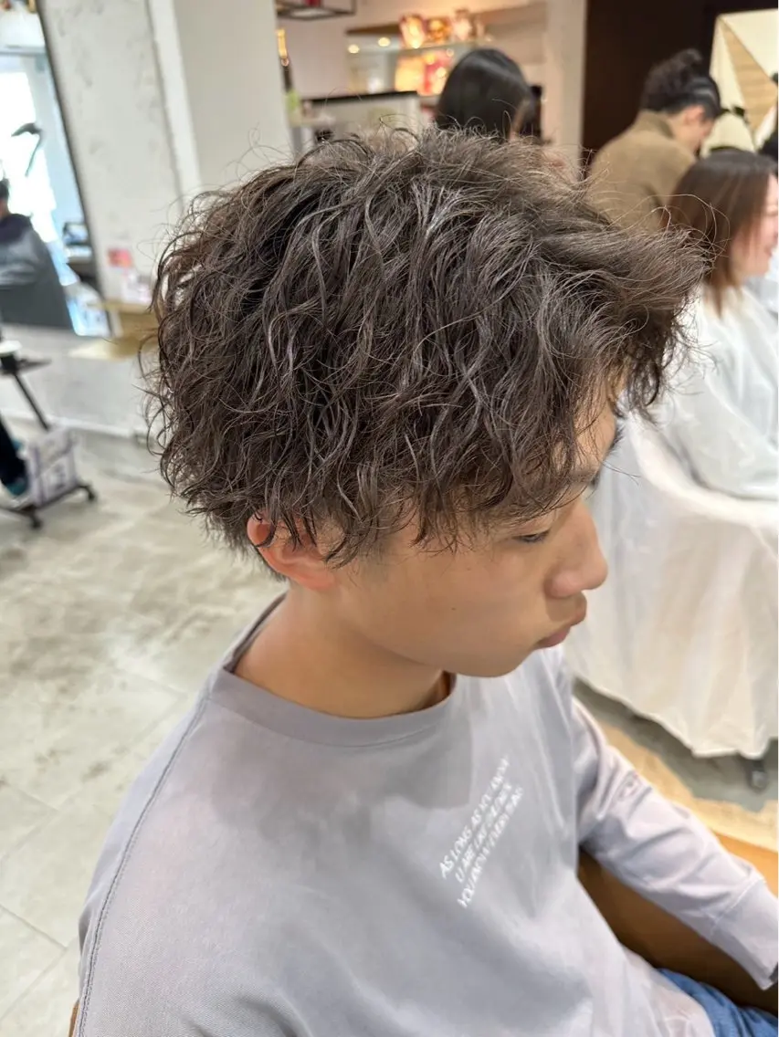 メンズ 山﨑 愛音のヘアスタイル