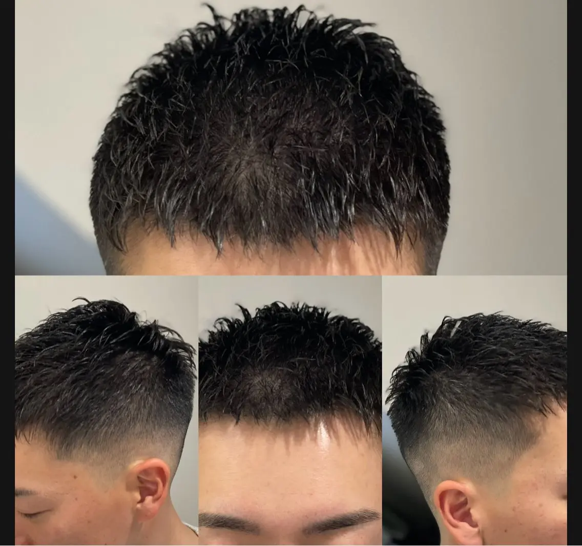ショート メンズ フェードカット スキンフェード メンズベリーショート ベリーショート ショートヘア 渡邉 直登のヘアスタイル