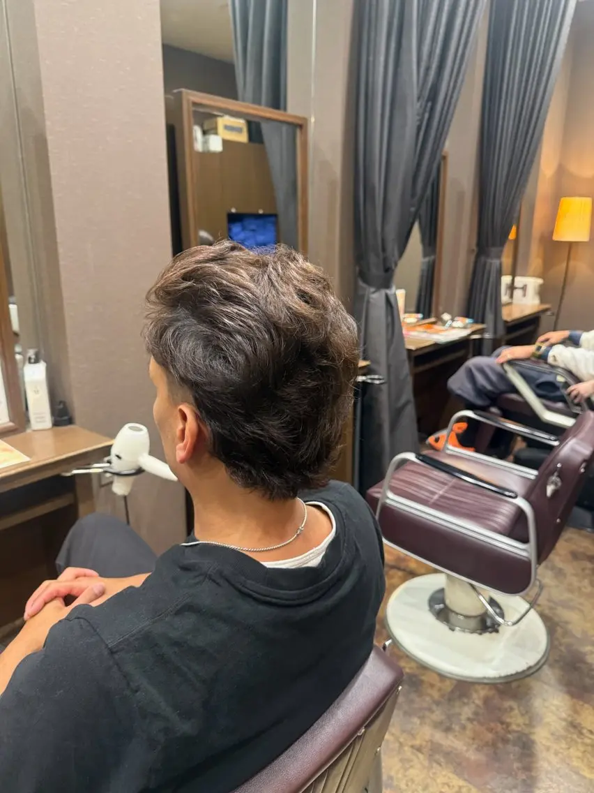 メンズ カット キクチ マナのヘアスタイル