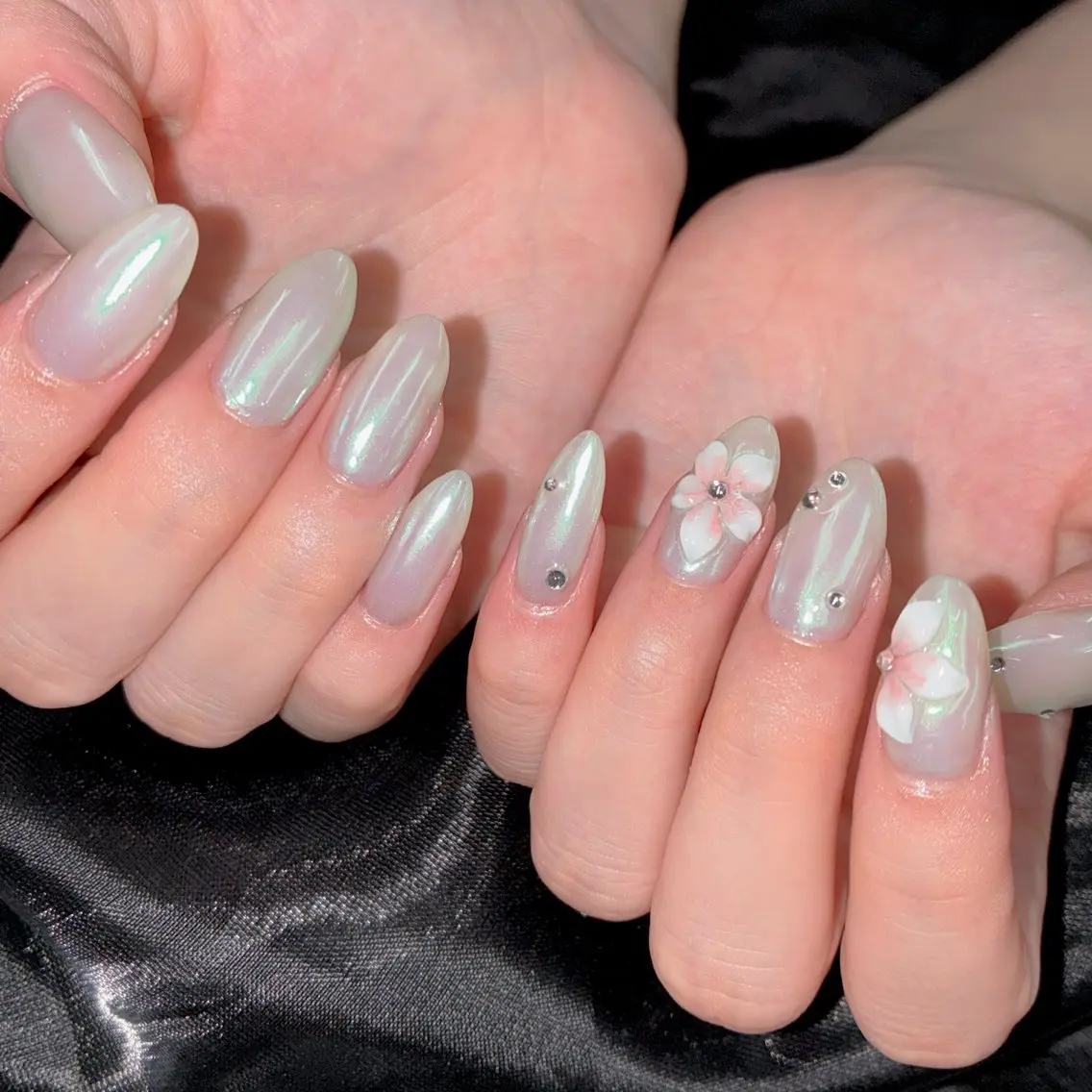 ネイル ハンドネイル ハンドケア DuLi Blinkのネイルデザイン