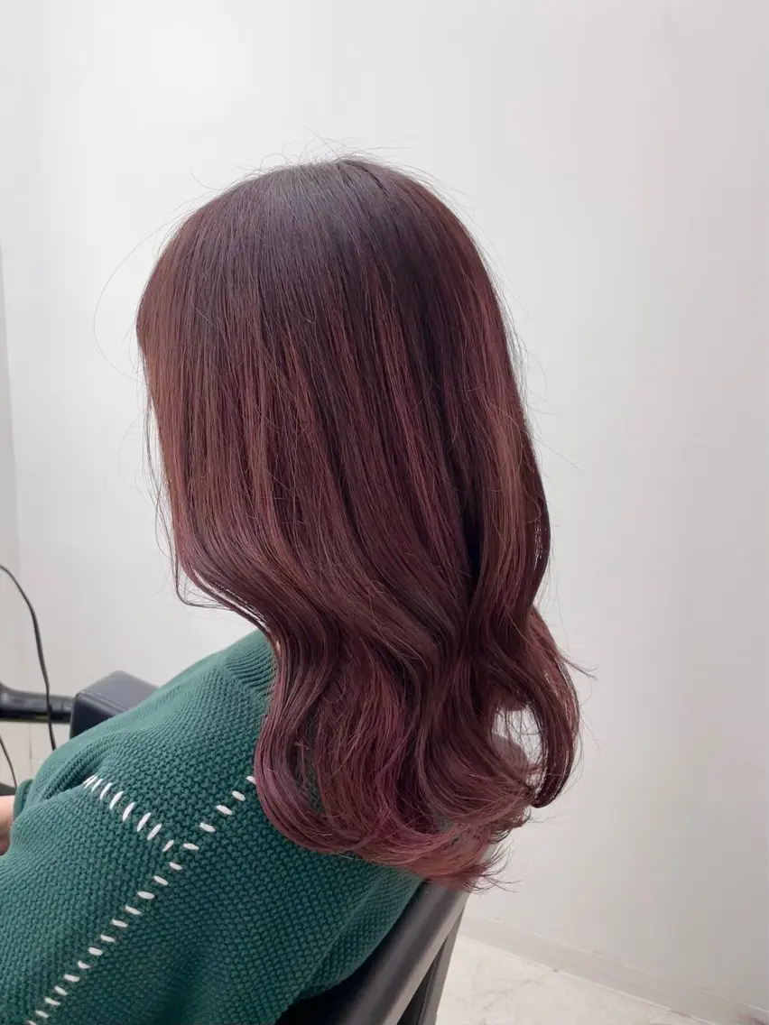 セミロング カラー カット ヘアカラー トリートメント 《Zina札幌大通》 Hinano🐻のヘアスタイル