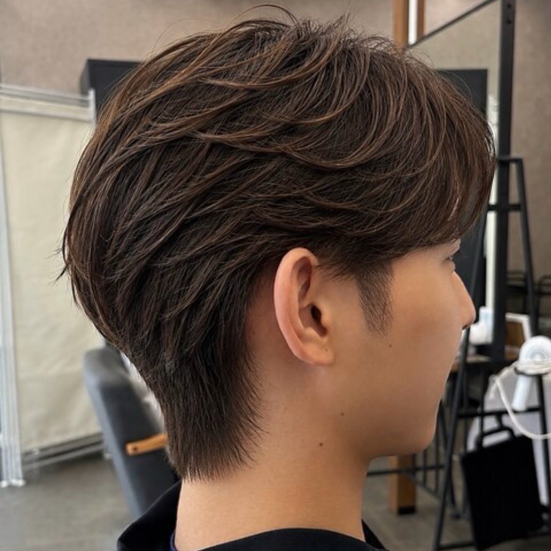 カラー パーマ メンズ カット パーマ KIRARA / COQU千葉のヘアスタイル