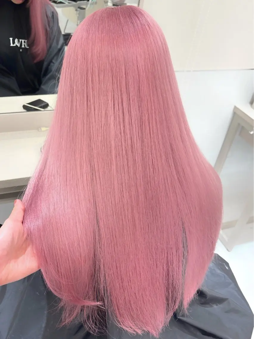 セミロング ヘアカラー トリートメント 🫧ハイトーン ブリーチ✨RYUKIのヘアスタイル