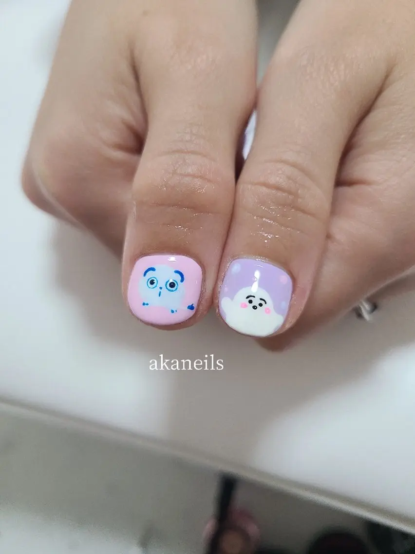 ネイル ジェルネイル 持ち込み パラジェル ハンドネイル 【akaneils】 アカネのネイルデザイン