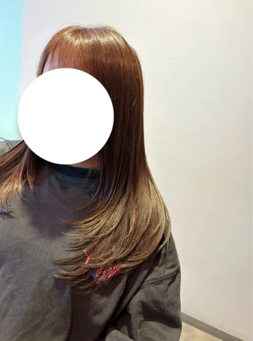 ロング カット カットモデル RURUのヘアスタイル
