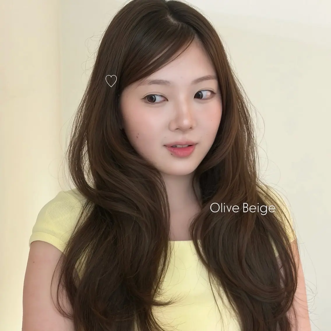 ロング カラー ヘアアレンジ ヘアカラー トリートメント ヘアセット 透け感ベージュ🤎 韓国ヘアtakutoのヘアスタイル