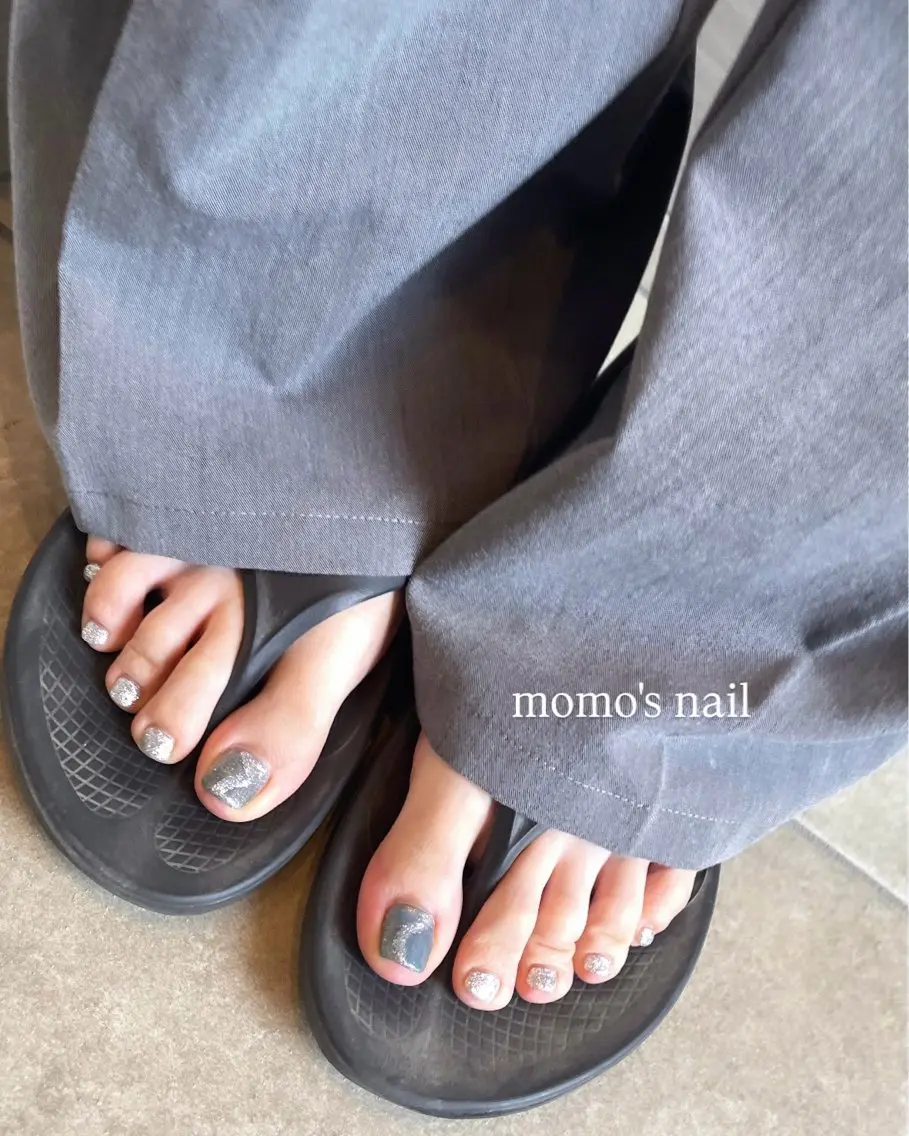 ネイル フットネイル momo's nail emiのネイルデザイン