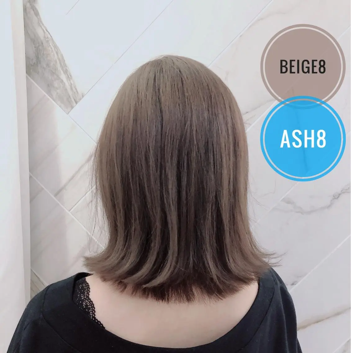 ミディアム カラー ヘアアレンジ 切りっぱなしボブ ボブ ✨似合うのその先へ✨ 田中延和のヘアスタイル