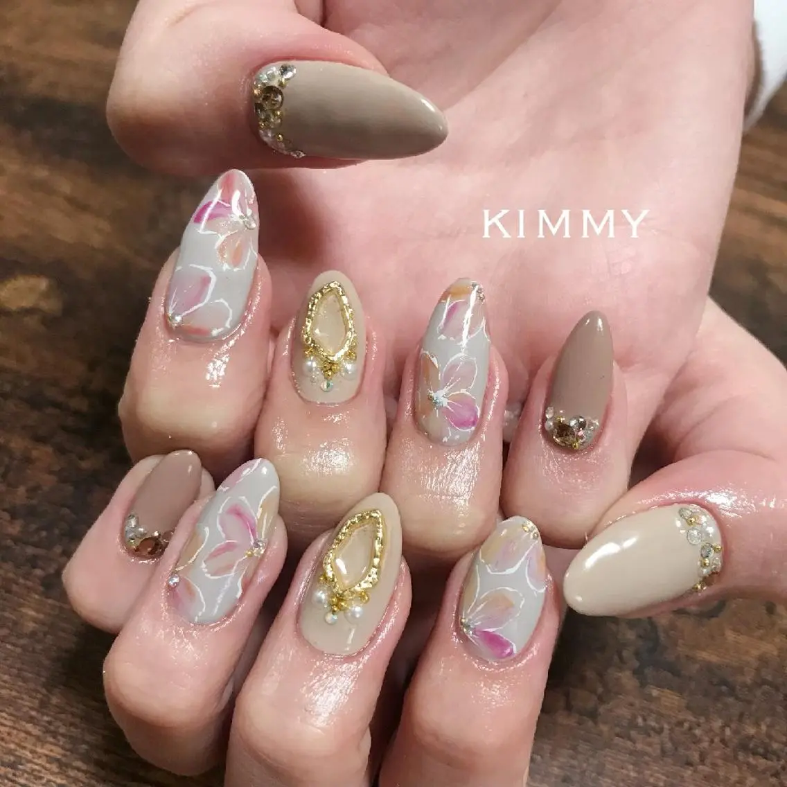 ネイル ハンドネイル kimmy nailsのネイルデザイン