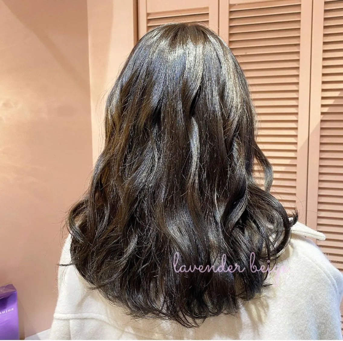 セミロング カラー パーマ ヘアアレンジ メンズ RIYA❤︎ Aujuaソムリエのヘアスタイル