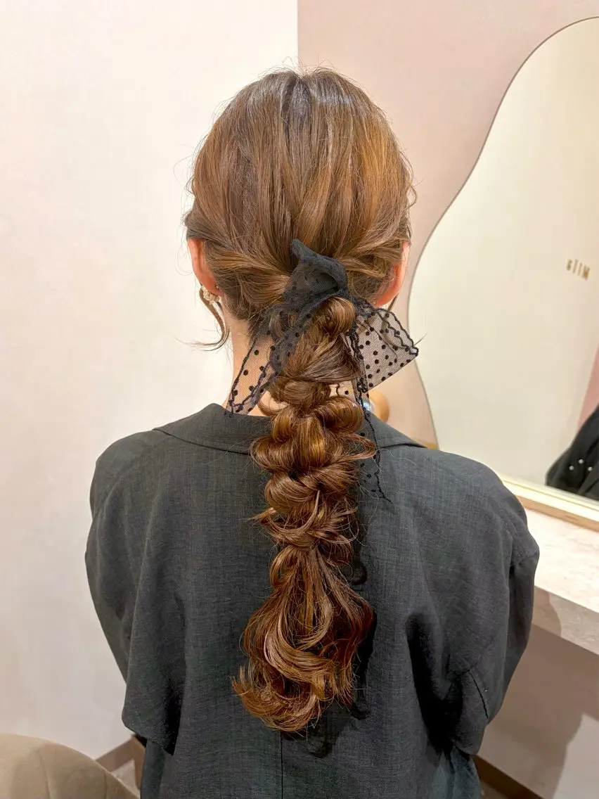ヘアアレンジ Mila Makiのヘアスタイル