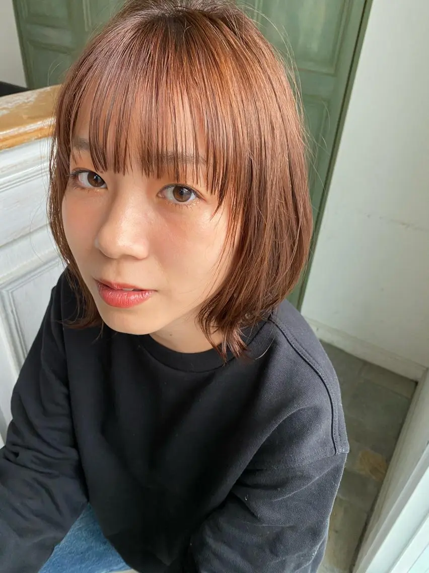 ブリーチなしカラーブロー＆LINKトリートメントの写真