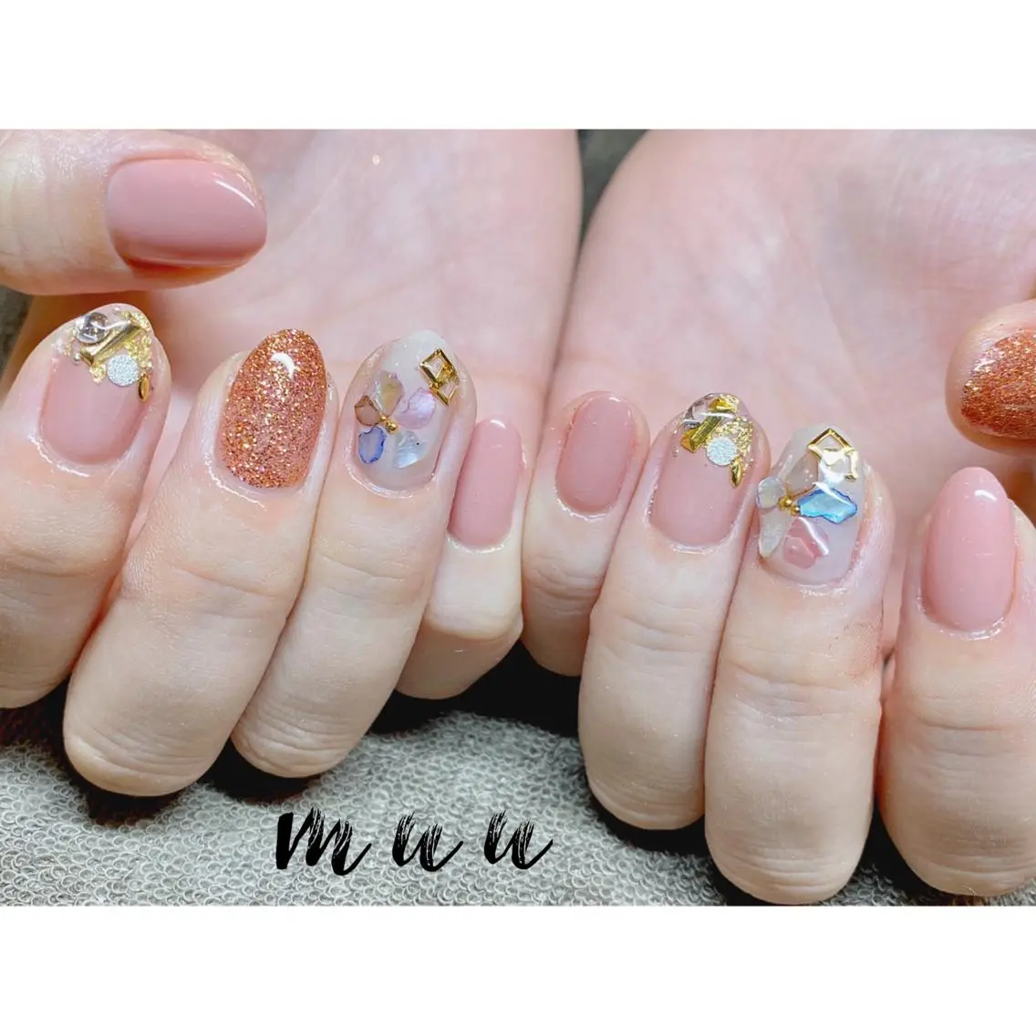 ネイル ワンカラーネイル muu nailのネイルデザイン