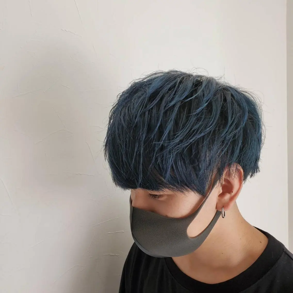 ショート メンズ メンズブリーチ 佐藤 怜央のヘアスタイル