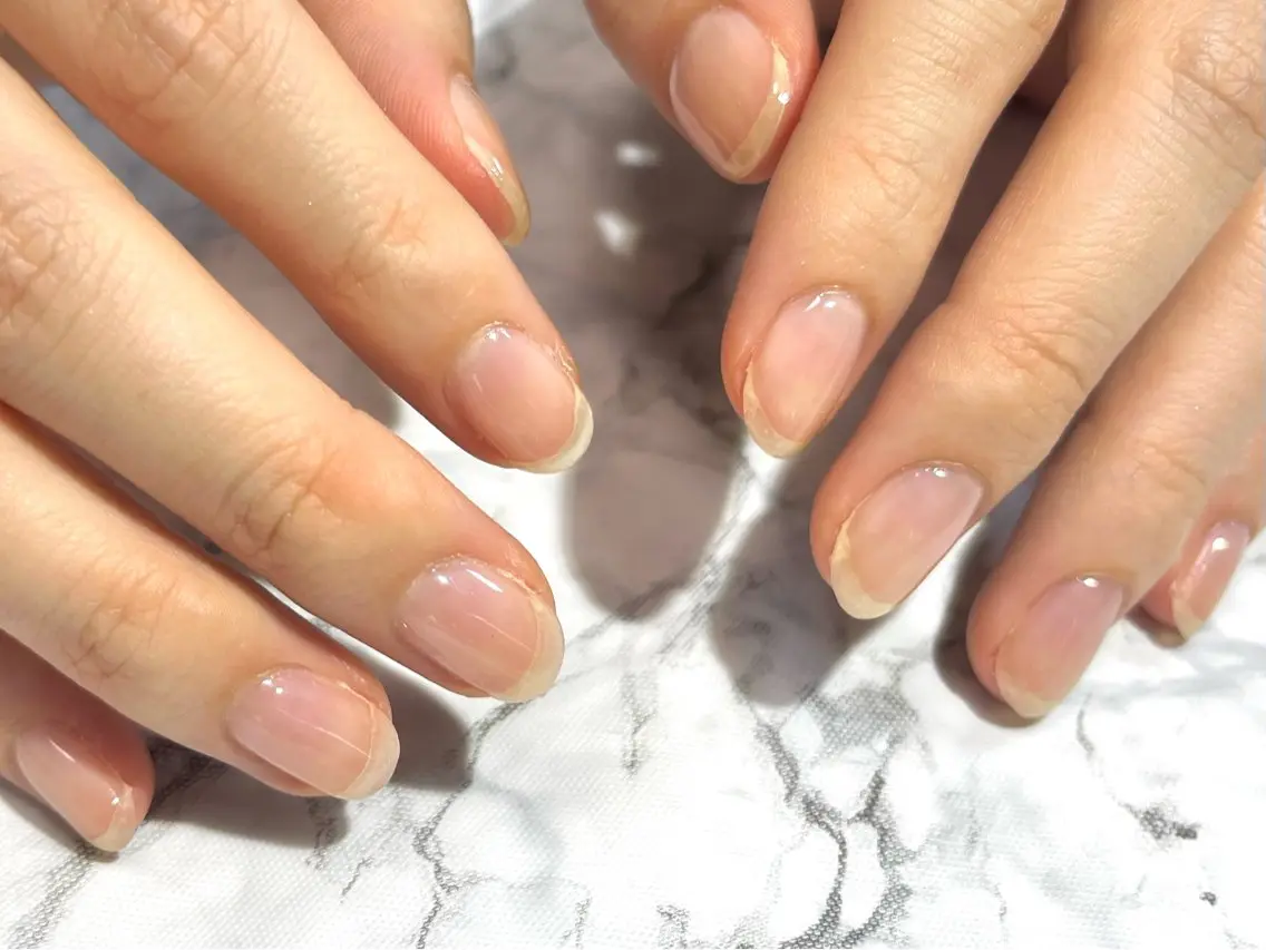 ネイル クリアネイル ハンドネイル KAMUICRAF 厚別区ネイルのネイルデザイン