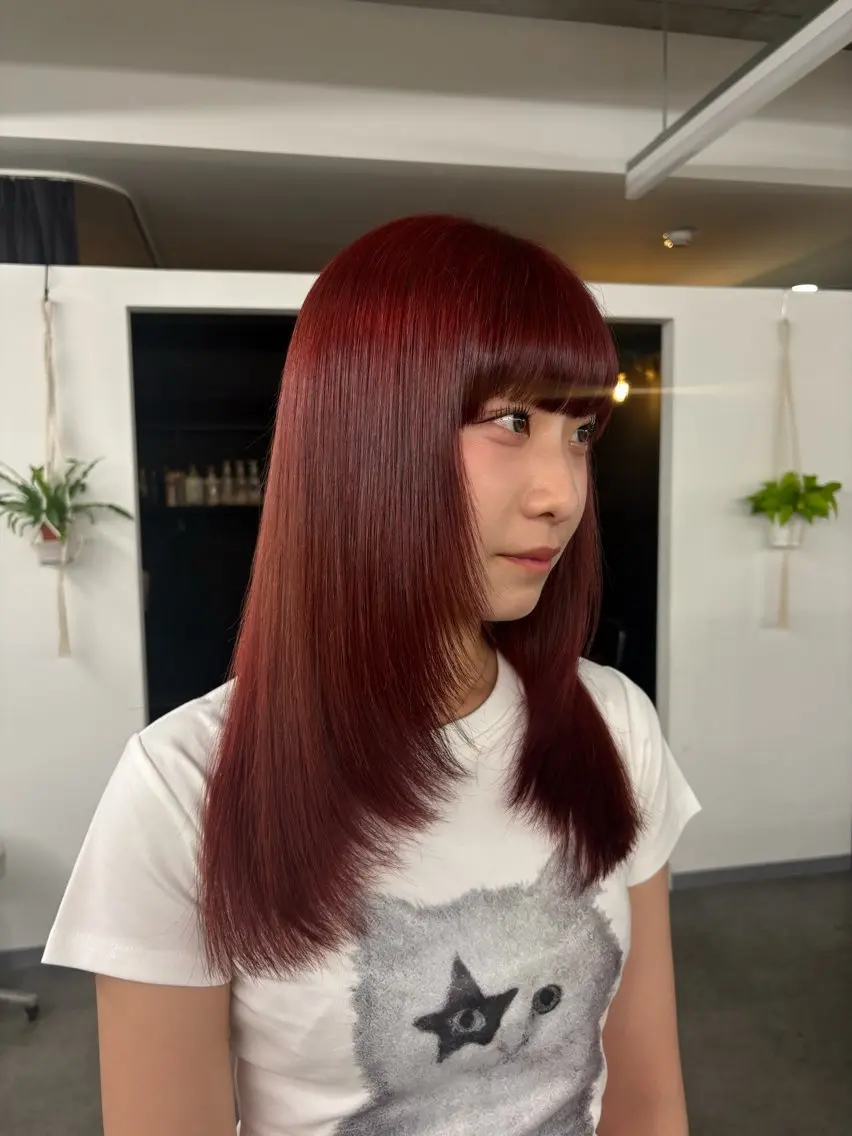 ロング ヘアカラー HART ニイナ ／モデル募集中のヘアスタイル
