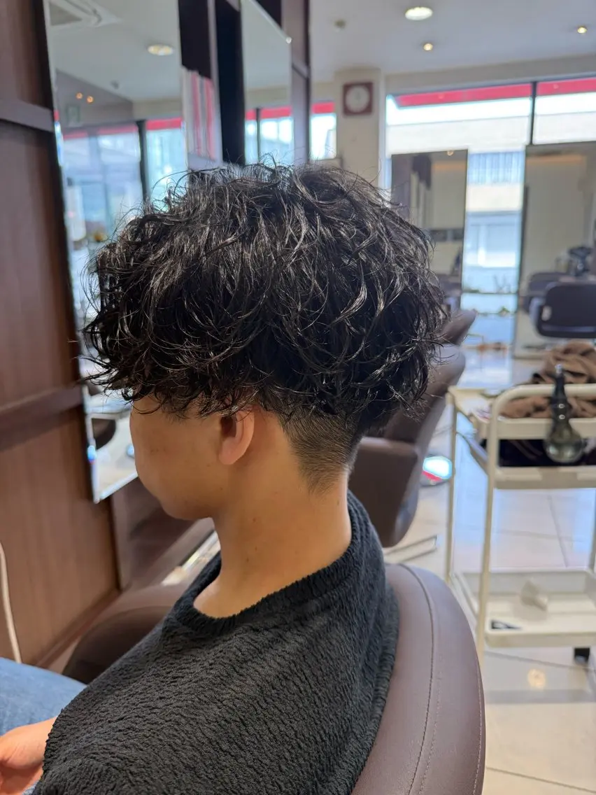 男性限定!//カット+パーマ ¥14000 → ¥12000の写真