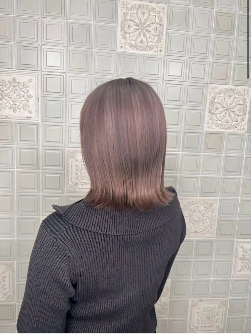 カラー 🖤🫧艶髪カラー 🫧🤍/鈴木 碧のヘアスタイル