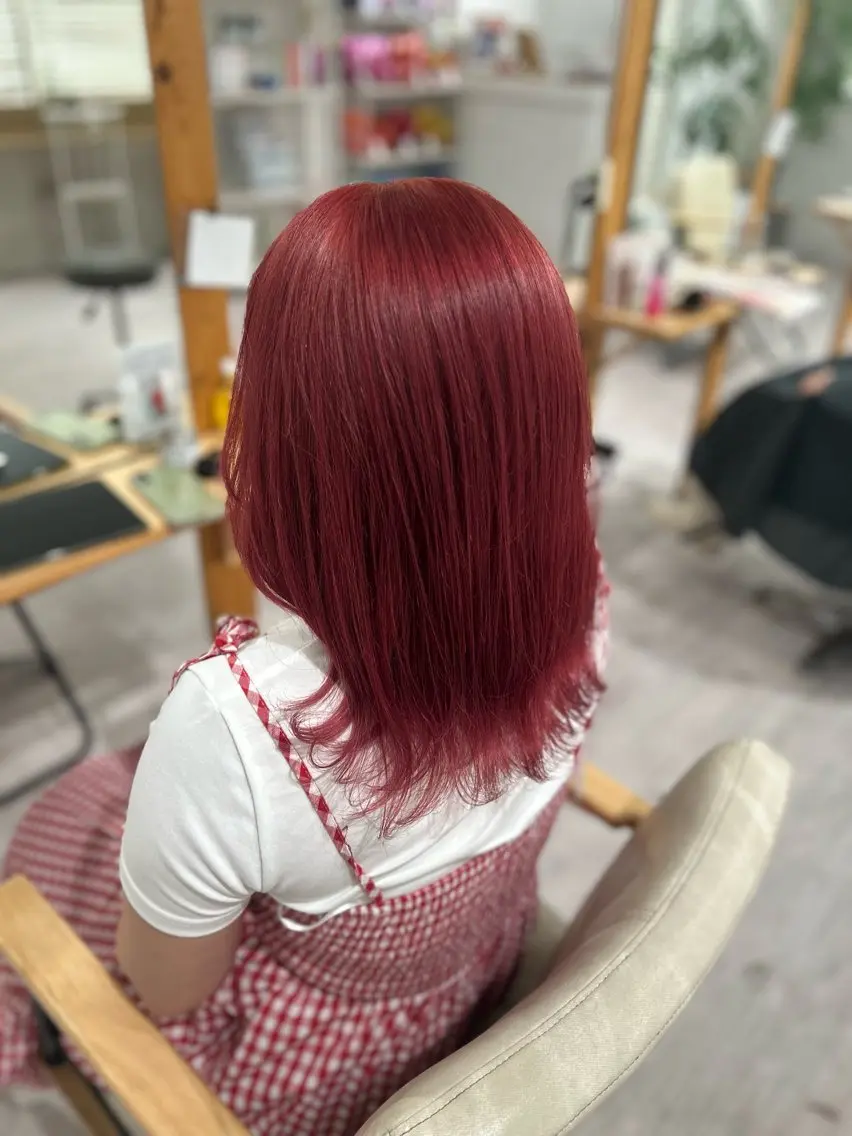 ミディアム haruka 遥歌のヘアスタイル