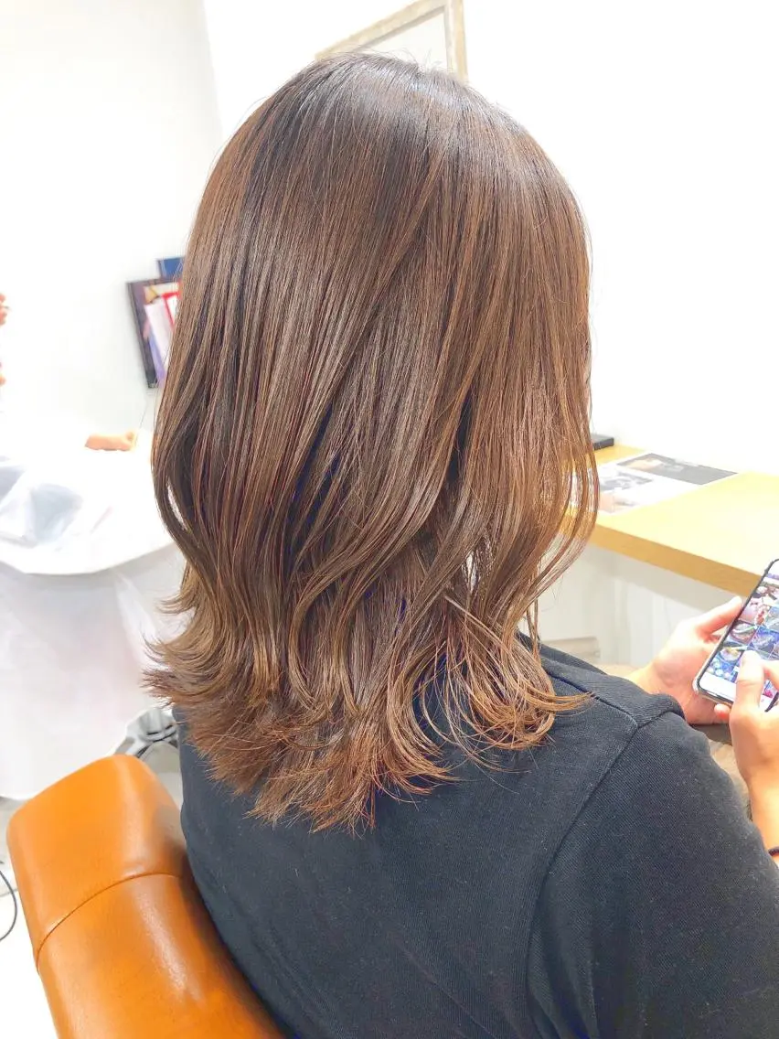 カット&カラー&スプリナージュトリートメントの写真