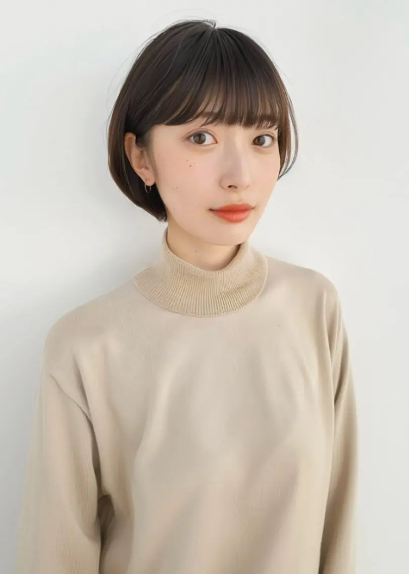 ショート カット トリートメント 🫧似合わせショート イシダ🫧のヘアスタイル
