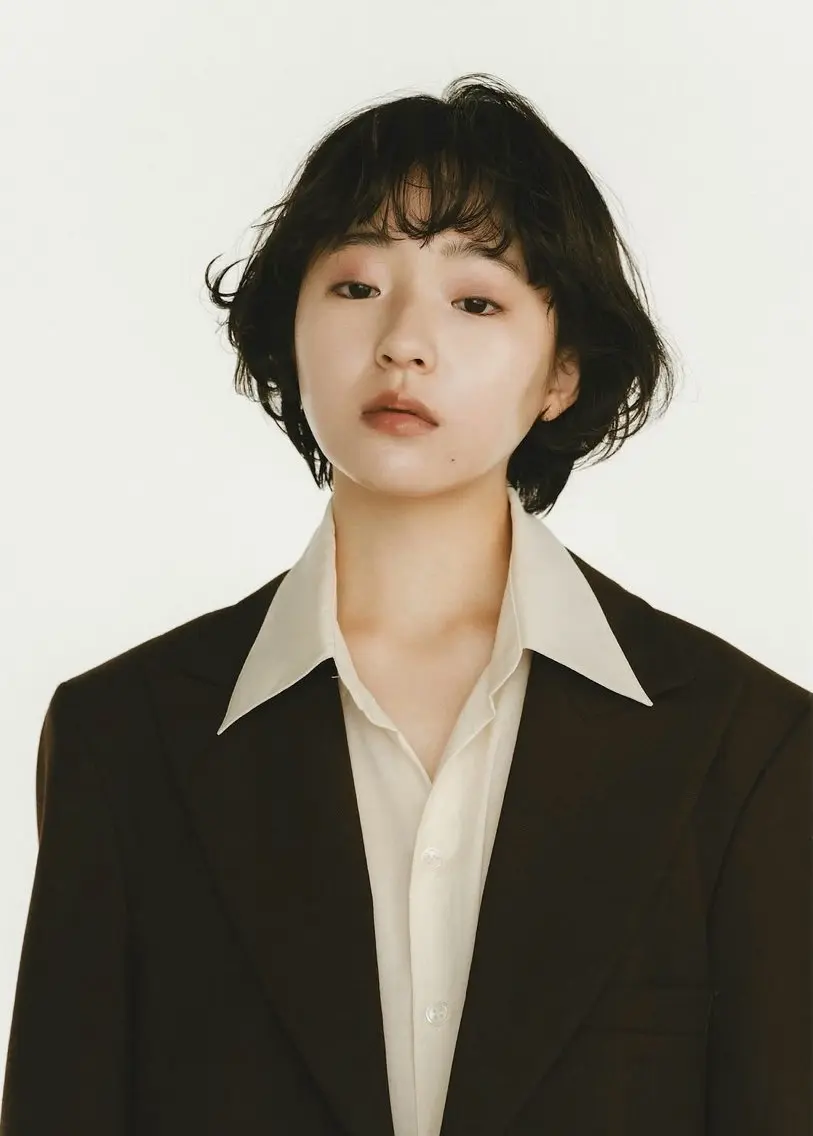 ショート 髙子 理央のヘアスタイル
