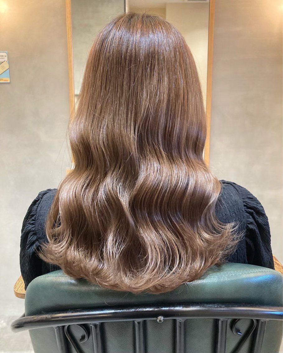 ミディアム カラー Venus倉敷店 大源のヘアスタイル