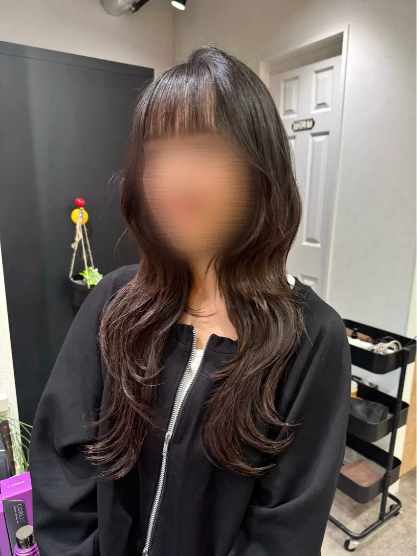 ロング カラー ヘアアレンジ レイヤーカット カット トリートメント 髪質改善縮毛矯正/ エクステ/ひふみ🌛のヘアスタイル