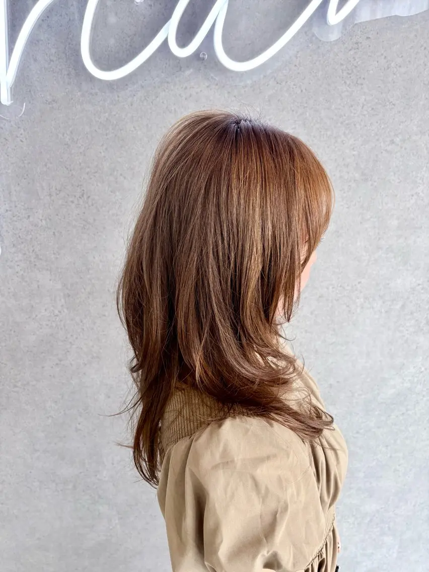 ロング カラー ヘアカラー ARCANA イホリのヘアスタイル