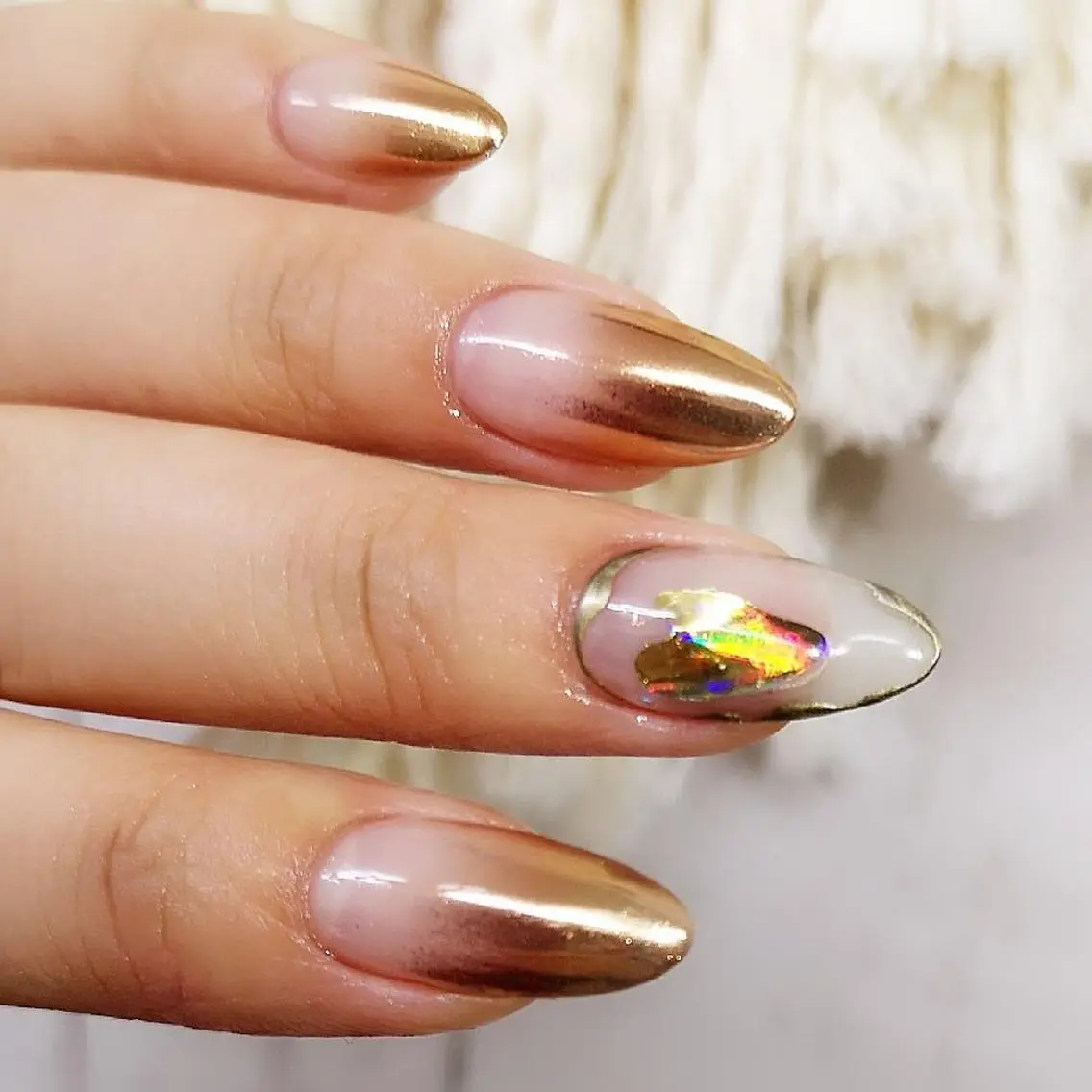 ネイル 長さ出し ニュアンスネイル スカルプネイル nailart ecritのネイルデザイン