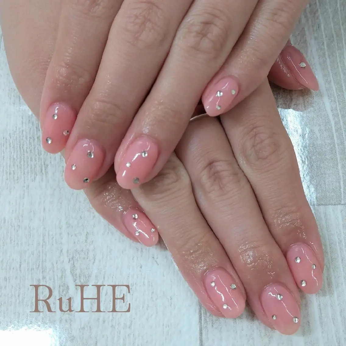 ネイル シンプルネイル BBnail ogataのネイルデザイン