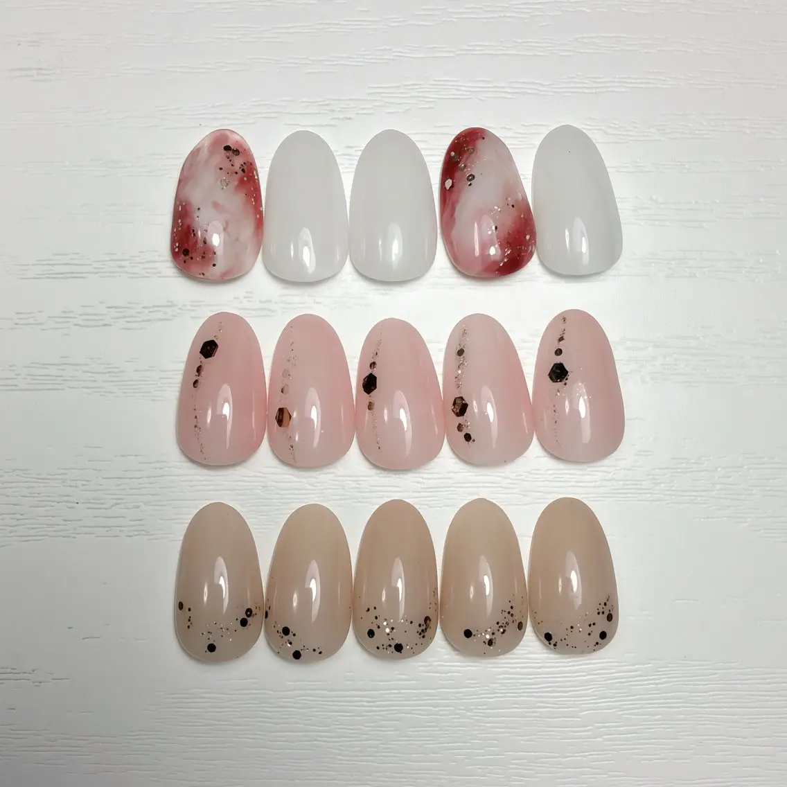 ネイル フットネイル 氷ネイル・うるうるネイル マグネットネイル ニュアンスネイル シンプルネイル ハンドネイル nail salon anoneのネイルデザイン