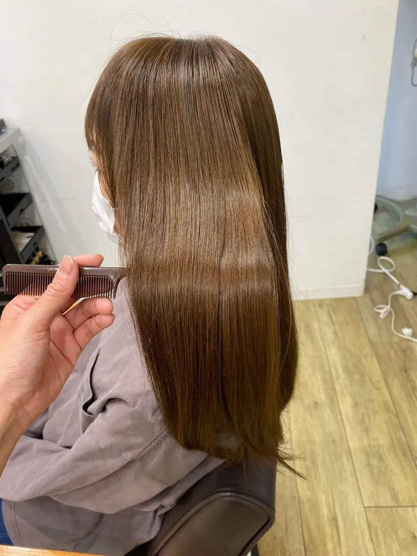 ロング 美容室ブランシュ 中島店🔆のヘアスタイル