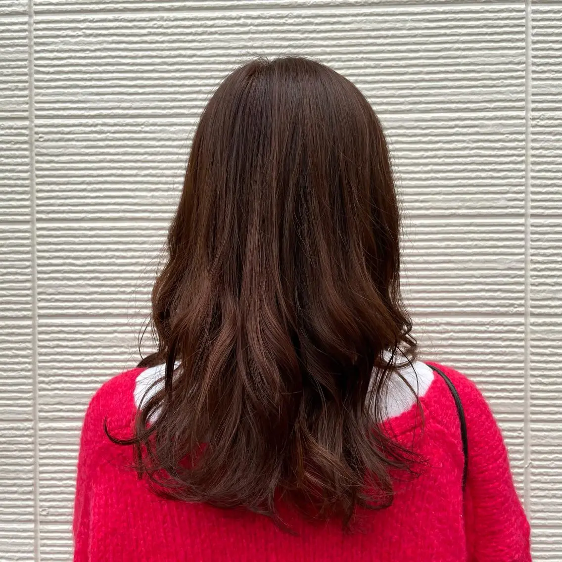 カラー ブラウンカラー ピンクカラー カット ヘアカラー トリートメント FERIAあべの KARINのヘアスタイル