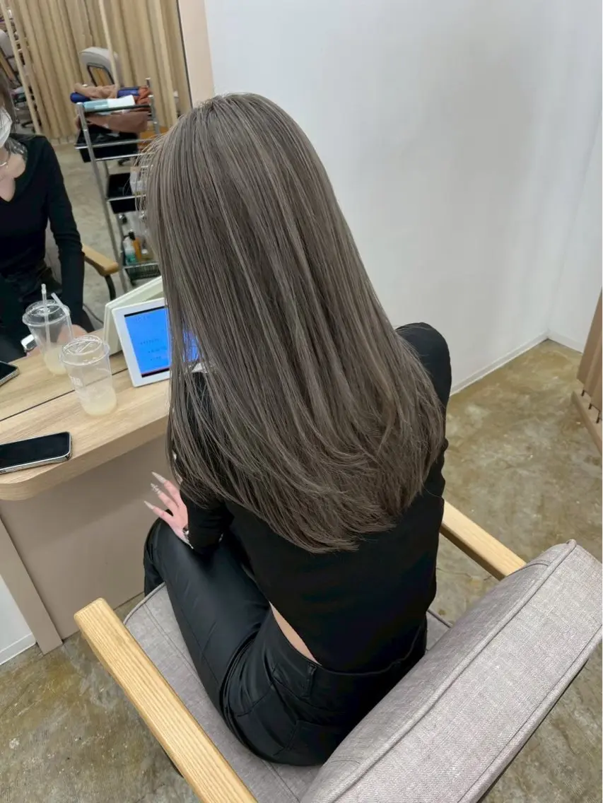 ロング 村田 竜牙のヘアスタイル
