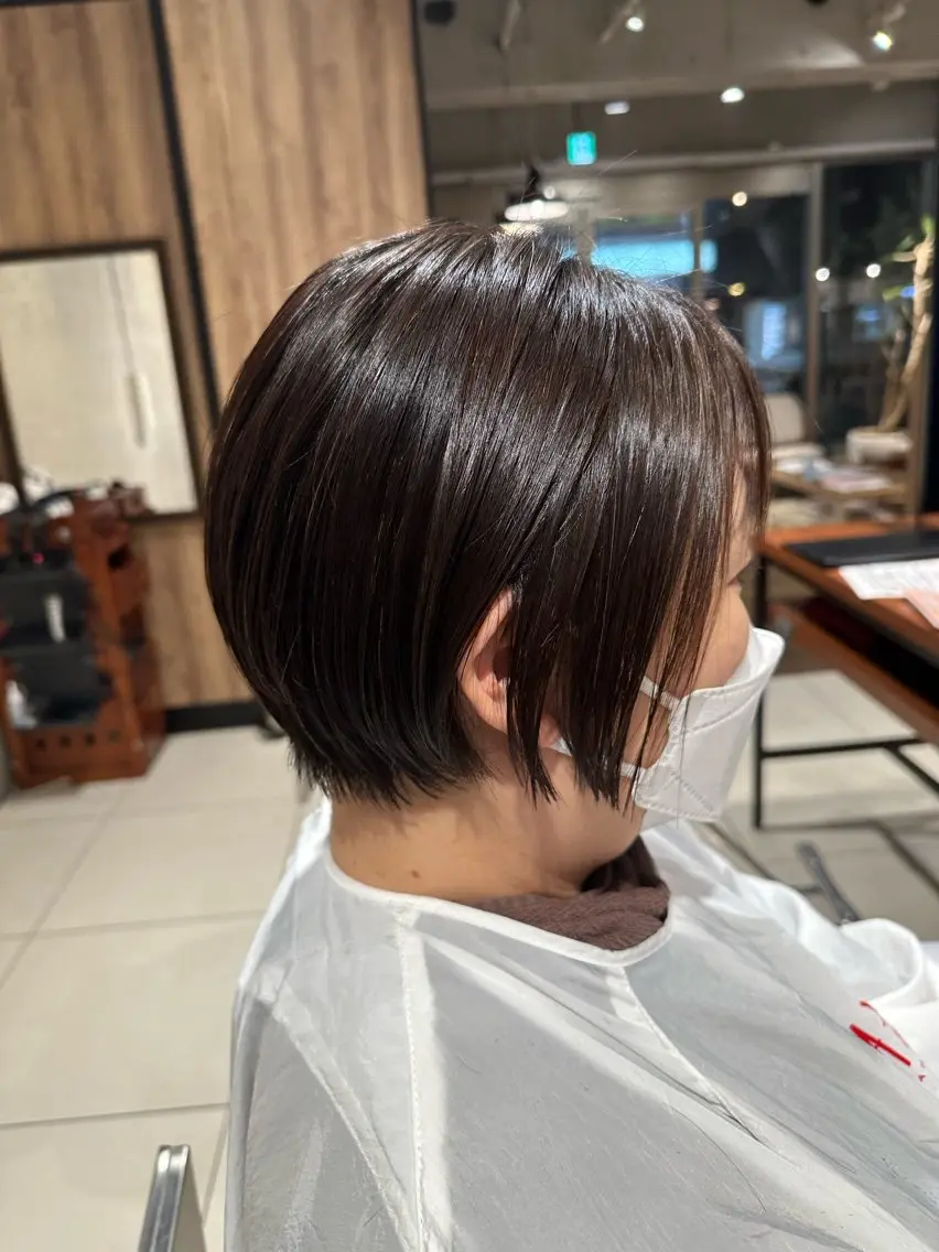 ショート カット 縮毛矯正 トリートメント ⭐️ツイスパ⭐️ 菊池　拓也のヘアスタイル